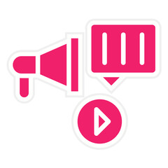 Vector Design Campaign Icon Style