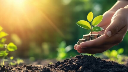 A financial advisor presenting ethical investment strategies to clients.