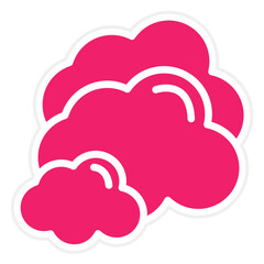 Vector Design Clouds Icon Style