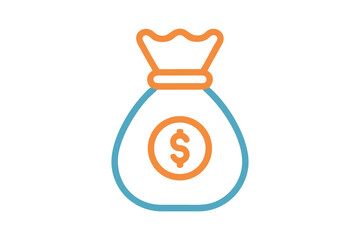 bag with dollar sign