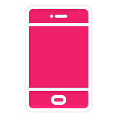Vector Design Smart Phone Icon Style