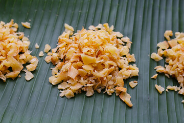 Dries cabbage leaves praserveg vegetables