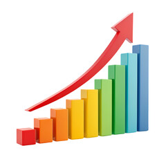 Growth Chart: Upward Trend, Success, Progress