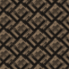 Seamless pattern with grunge Brushed Ink Textured Stain Stripes Pattern textile texture linen checkered concept art runner rug design for scarf, carpet, curtain, curtain, pillow . home textile digital