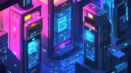 Futuristic Technology Illustration
