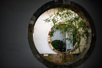 Modern buildings and rural skyscrapers and tourist attractions in China