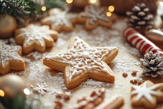 Christmas Cooks Table