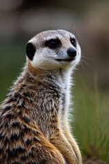 Fototapeta premium there is a small animal that is sitting in the grass