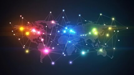 Global Network Connectivity: A Visualization of Worldwide Interconnection