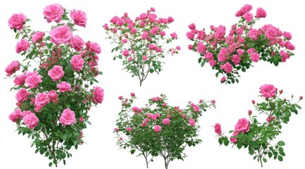 Pink Rose Bushes Collection