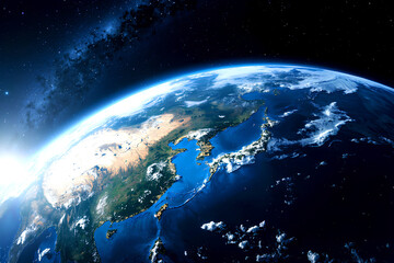 Obraz premium earth in space