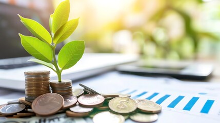 tax planning system with capital gains and deduction optimizations represents long-term financial growth.