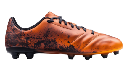 Soccer Cleat: A single soccer cleat, featuring an eye-catching design. It symbolizes athletic pursuits and competitive spirit.