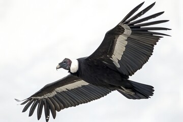 Naklejka premium vulture in flight