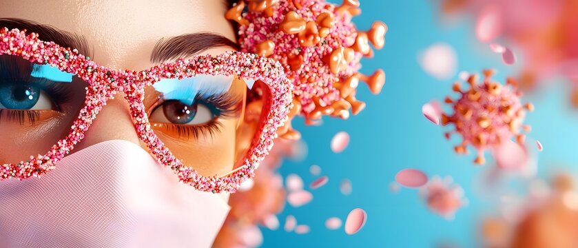 Covid-19 vaccine development a technological breakthrough in healthcare digital art modern environment close-up view