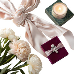 Luxury Gift Ideas: Candles, Silk, Peonies