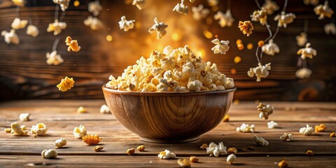 Delicious Buttery Popcorn Celebrating National Popcorn Month - October 1st