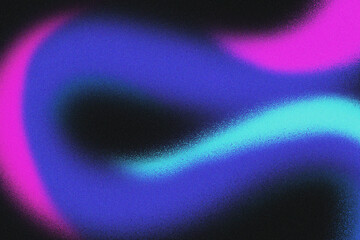 Abstract grainy gradient background. Digital grainy gradient with a colorful soft noise effect. A unique blend of vintage vibes