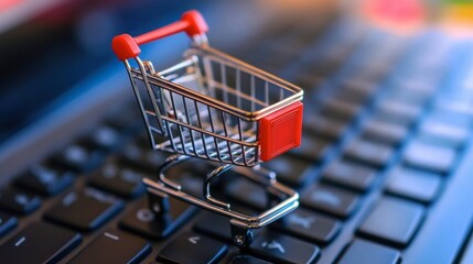 A digital entrepreneur launching an e-commerce website