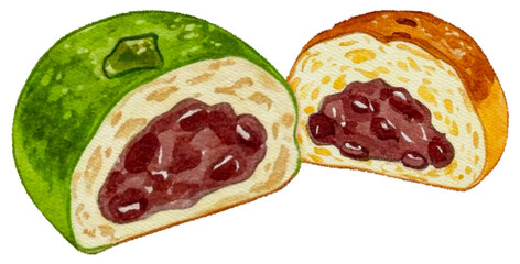 slices of pomegranate
