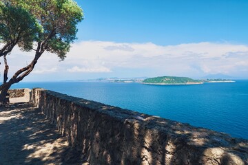 View of Ischia, from Aragonese Castel