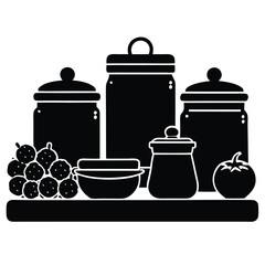 Realistic Glass Jar Vector Illustration – High-Quality Transparent Bottle Illustration, Editable Vector for Product Packaging