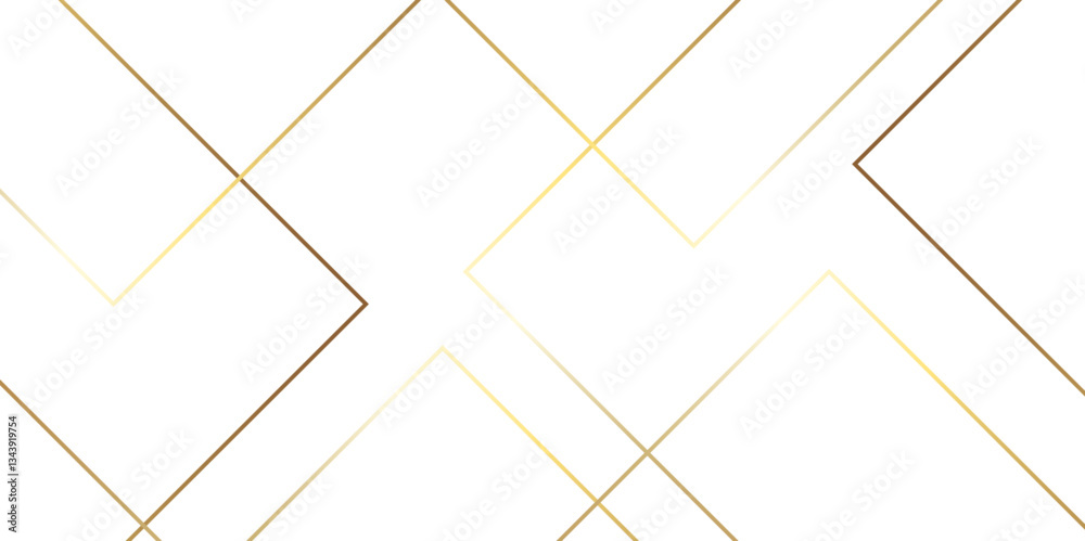 Leinwandbilder Abstract background golden square stock line background. abstract artistic of geometric background Gold gradient abstract seamless vector pattern. Minimal style website banner, decoration Vector.	