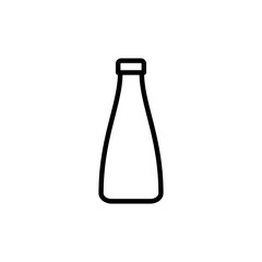 Bottle icon logo design. bottle sign and symbol