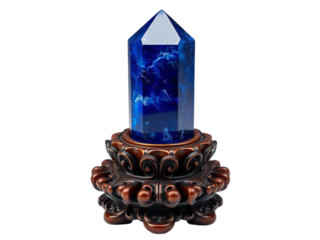 Celestial Brilliance: A Captivating Quartz Sculpture
