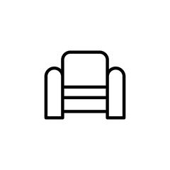 Sofa icon logo design. sofa sign and symbol. furniture icon