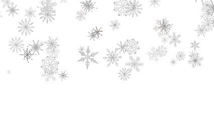 Winter Snowflakes Background