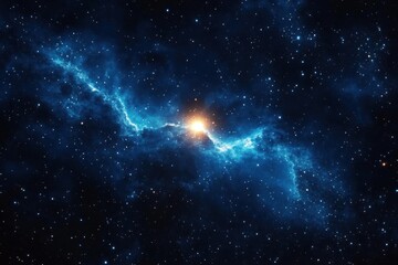 Christmas Night Sky with Comet Star over Bethlehem Nativity Scene of Jesus Christ Birth