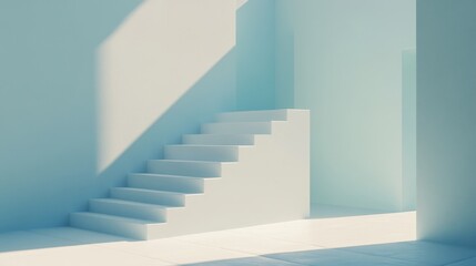 Obraz premium Abstract business concept symbolizing simplicity and clarity in modern strategy.