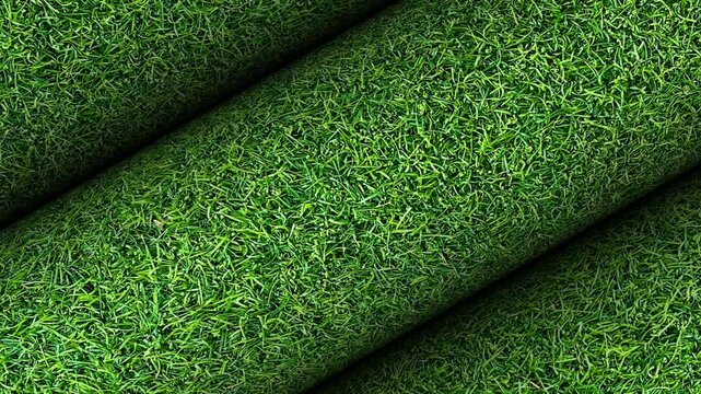 Grass texture rotation revealing refined grain, smooth surface folds, and layered creases in a premium and exclusive style