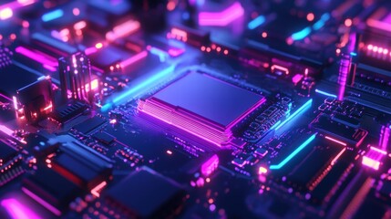 Fototapeta premium elonskii_Quantum_neural_AI_processing_unit_with_holographic_m_b9fb219e-7eb2-43a4-90f6-7f50e4369cad_2__.jpeg