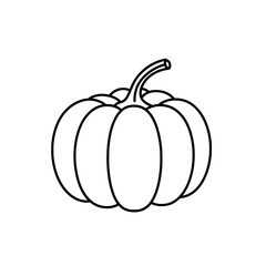 Pumpkin in Black and White: A solitary pumpkin, captured in a stark black and white palette, stands as a symbol of autumn's bounty.