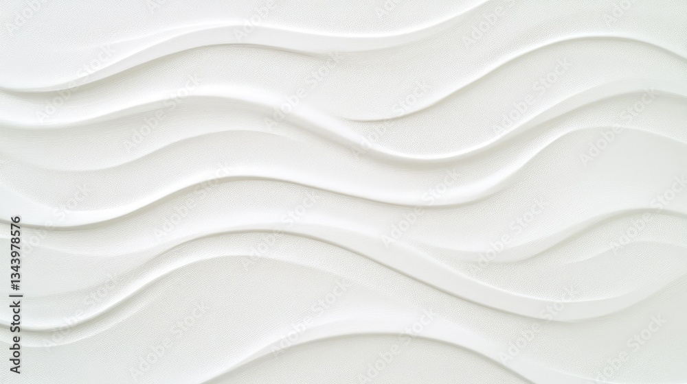 Poster white minimalistic background featuring a subtle organic wave pattern and smooth texture.