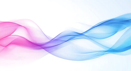 Abstract Colorful Wave Background