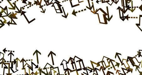 Golden Arrows Background