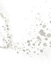 Abstract White Dust and Bokeh