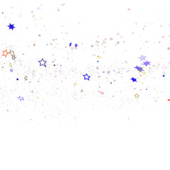 Abstract Confetti Background