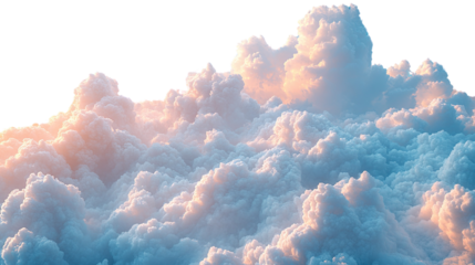 Whispers of Heaven: A serene and artistic composition of clouds, evoking a sense of wonder and ethereal beauty. Capturing the vastness and tranquility of the sky.
