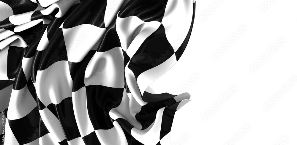 Poster auto sport grid flag background