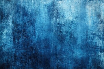 Fototapeta premium Deep Blue Textured Background with Distressed Effect