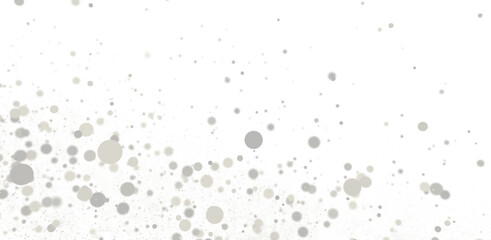 Abstract  Black and White Circles on a Black Background