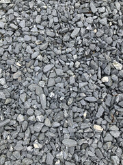 Small grey rocks or stones creating a textured background