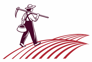 vector illustration of a dancing girl