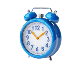 Blue stopwatch clock fast service urgent work stopwatch illustration
