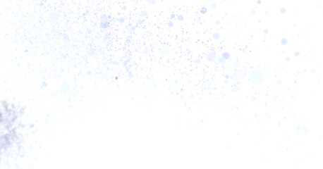 Soft, light blue speckles on white background. Perfect for backgrounds, textures, and overlays.