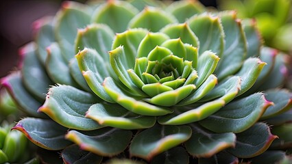 A close-up view of a succulent plant.